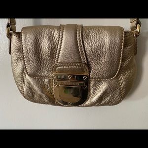 Michael Kors pebbled leather small crossbody